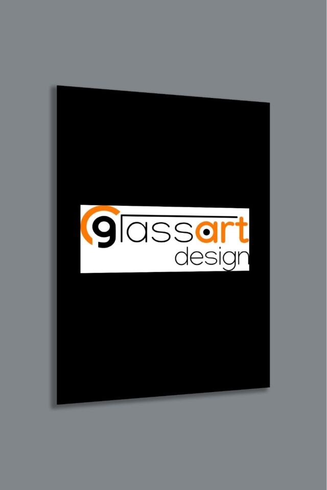 Atatürk & Gençliğe Hitabe 17 Cam Tablo SİYAH