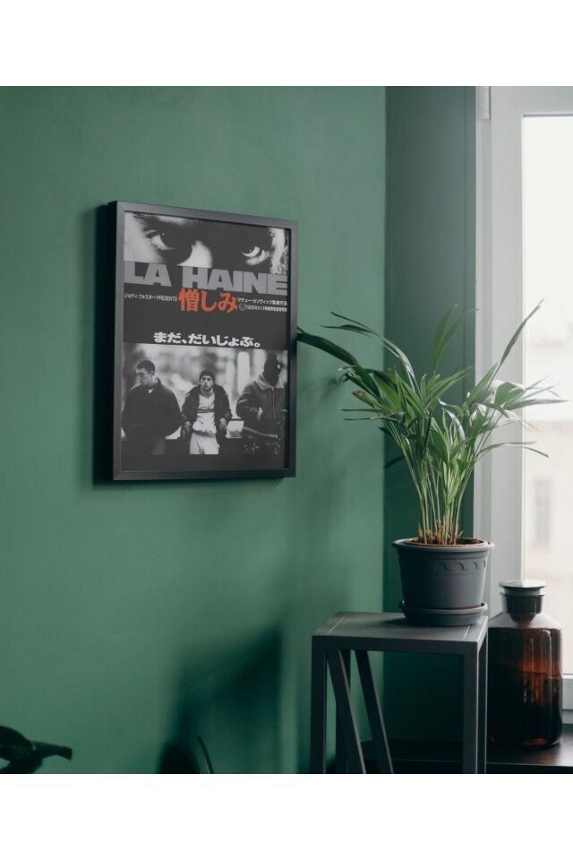 Çok Renkli - La Haine Fransız Sanatsal Film Afiş Pinterest Poster Çerçeve Yüksek Kalite Dekorasyon Tasarım Tablo