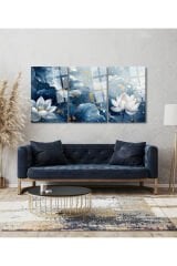 3 LÜ HARİKA RENK UYUMU ÇİÇEKLER PARÇALI SET TABLO KIRILMAZ LÜKS CAM TABLO EV HEDİYESİ