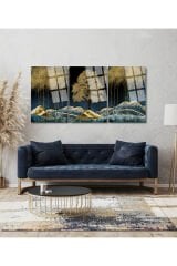 3 LÜ HARİKA GÖKYÜZÜ VE MANZARA UYUMU DETAYLI TASARIM KIRILMAZ CAM TABLO LÜKS TABLO EV HEDİYESİ