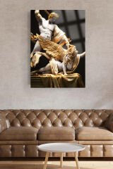 Medusa ve Perseus, Mitoloji KIRILMAZ LÜKS CAM TABLO ULTRA YÜKSEK ÇÖZÜNÜRLÜKLÜ EV HEDİYESİ