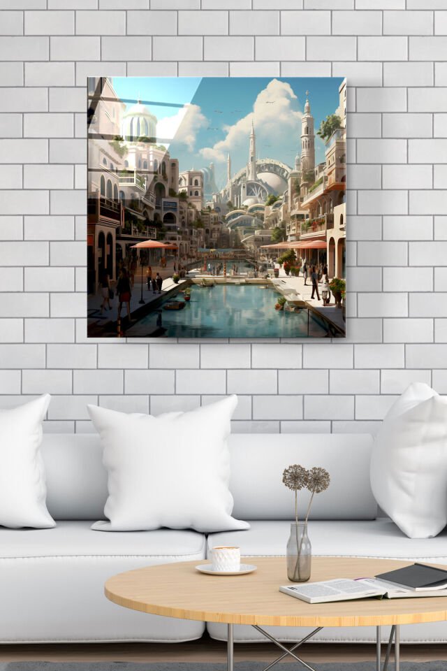 İtalya Cam Tablo, Dekoratif Cam Tablo