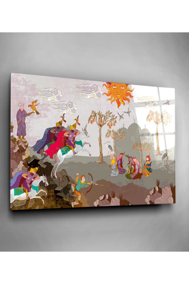 İslami Cam Tablo, Dekoratif Cam Tablo