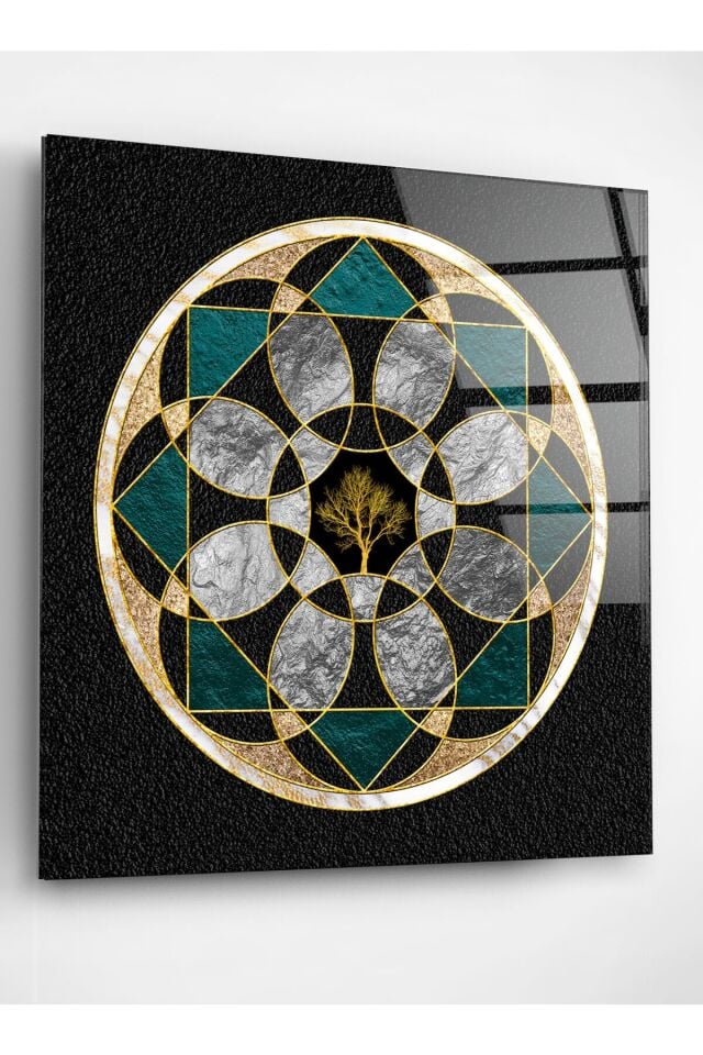 Soyut Cam Tablo, Dekoratif Cam Tablo