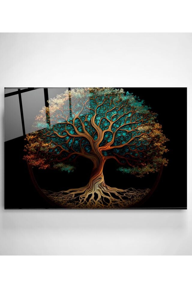 Ağaç Cam Tablo, Dekoratif Cam Tablo