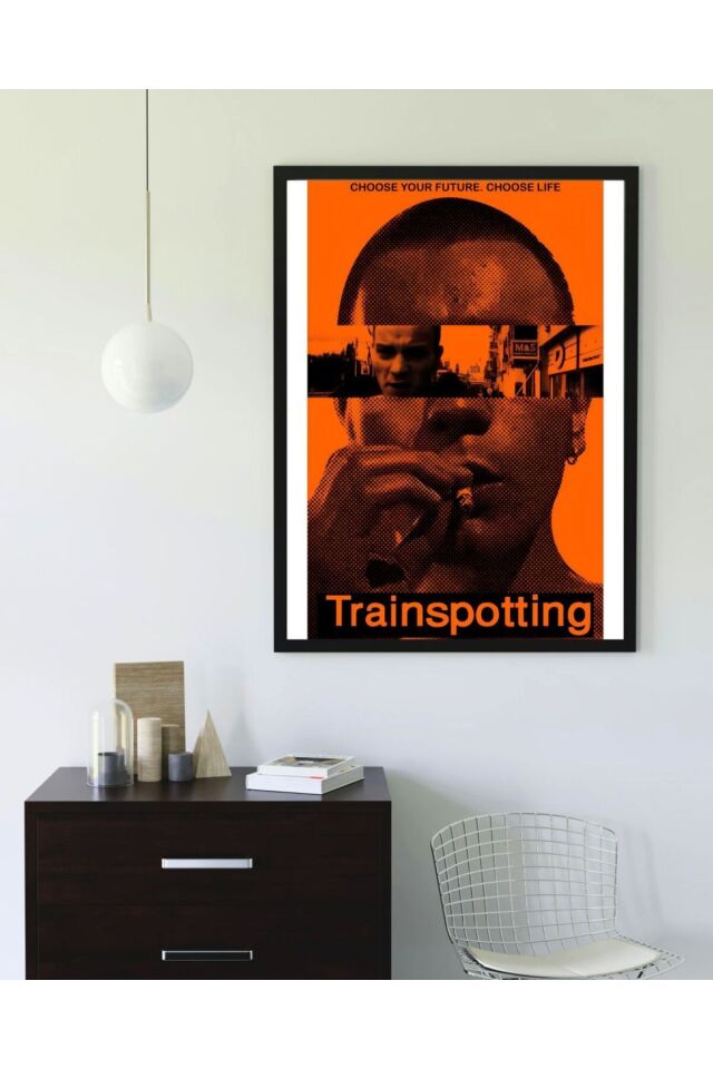 Çok Renkli - Trainspotting 2 Movie Film Afişi Pinterest Hediyelik Poster Çerçeveli Sanatsal Tasarım Tablo