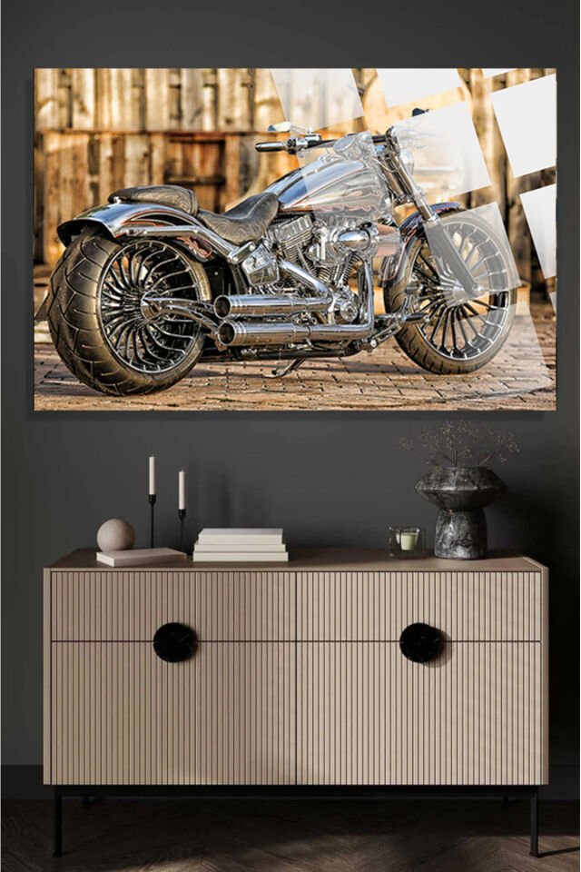 motosiklet 4mm Lüks Kırılmaz Temperli Yüksek Çözünürlüklü Cam Tablo sarı 3